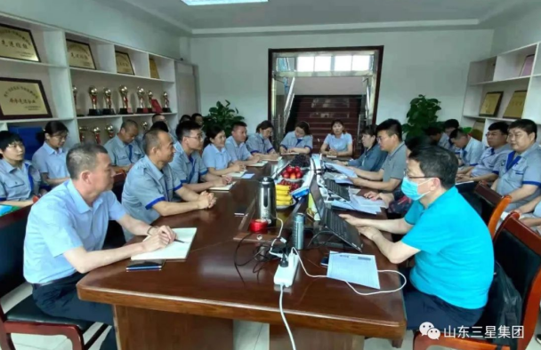 山東三星集團玉米產(chǎn)業(yè)、油脂公司順利通過四體系年度審核