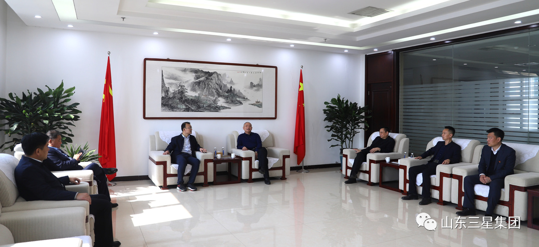 鄒平市委常委、副市長劉志峰一行來山東三星集團調(diào)研