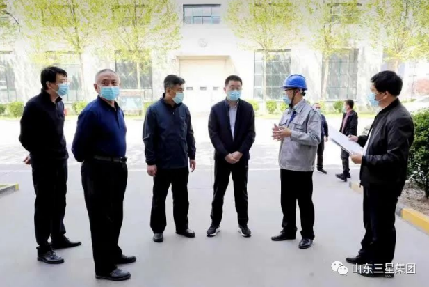 鄒平市委常委、宣傳部長，副市長商獻文來山東三星集團調(diào)研