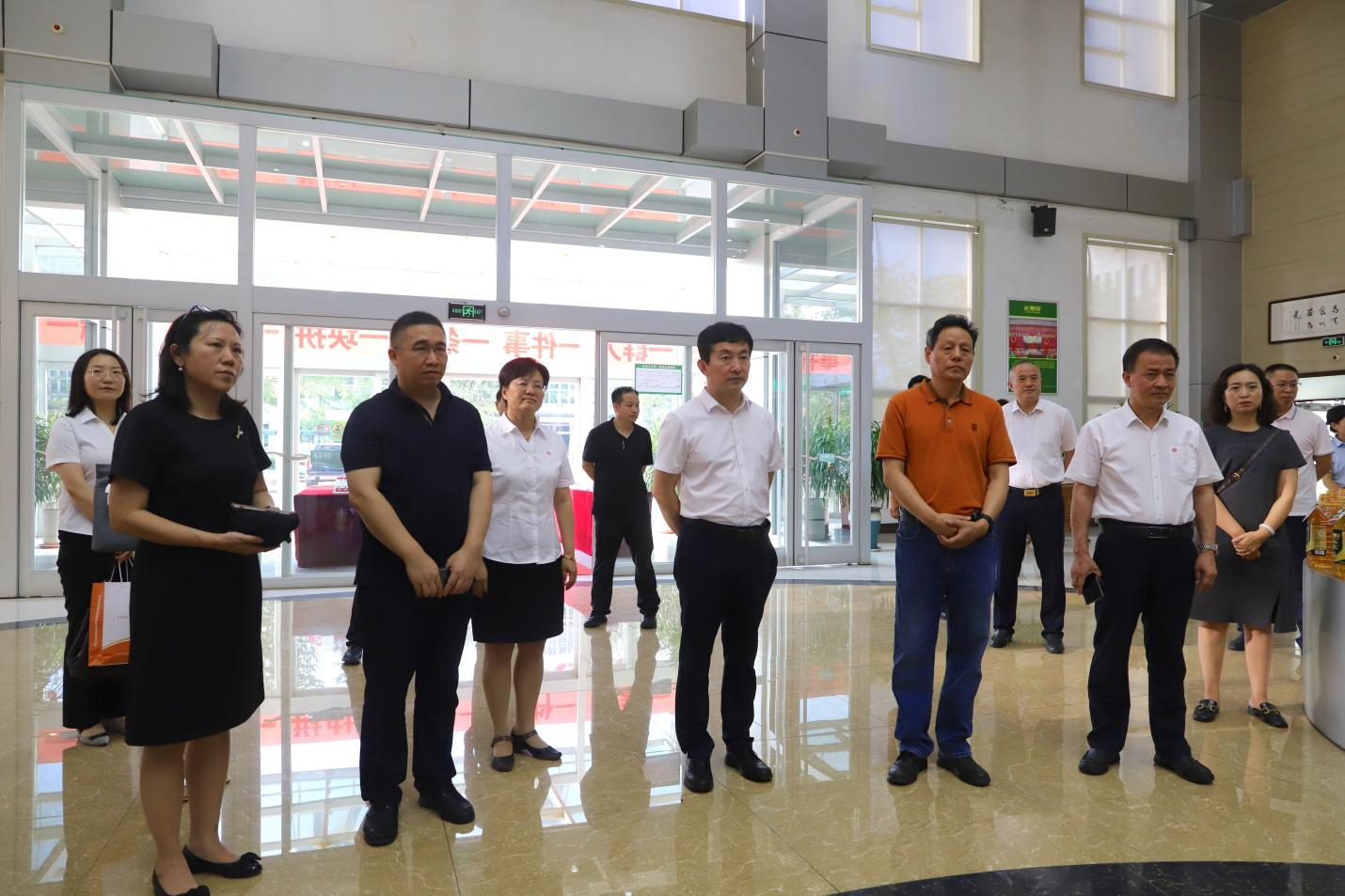 四川、山東農(nóng)擔公司來山東三星集團調(diào)研