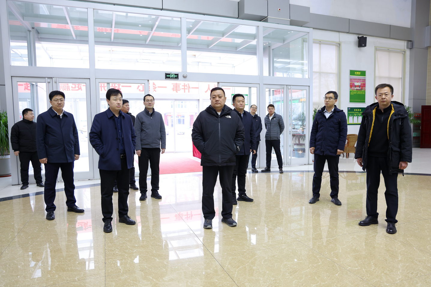 省駐濱州市“四進”工作總隊來山東三星集團調研