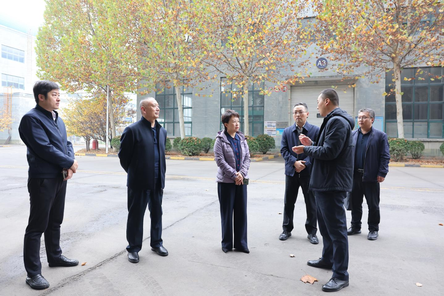 鄒平市委常委、副市長陳靜來山東三星集團調研