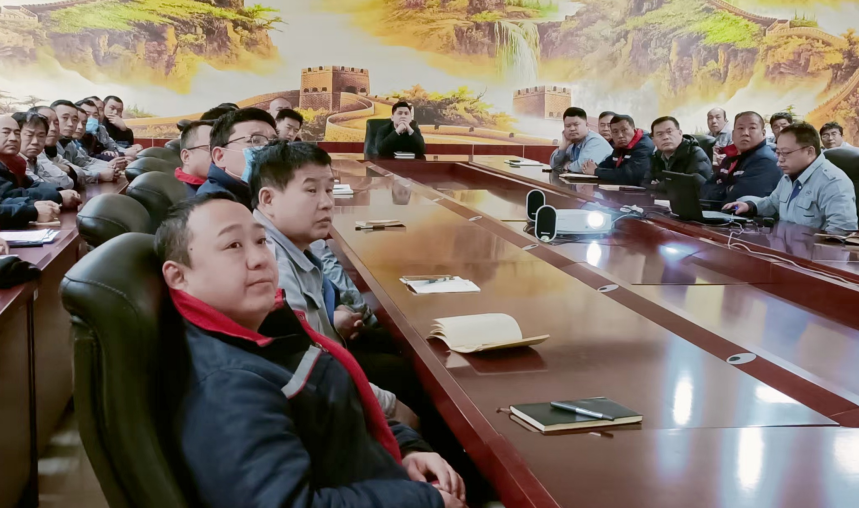 機(jī)械公司組織全員開展質(zhì)量及安全培訓(xùn)活動(dòng)