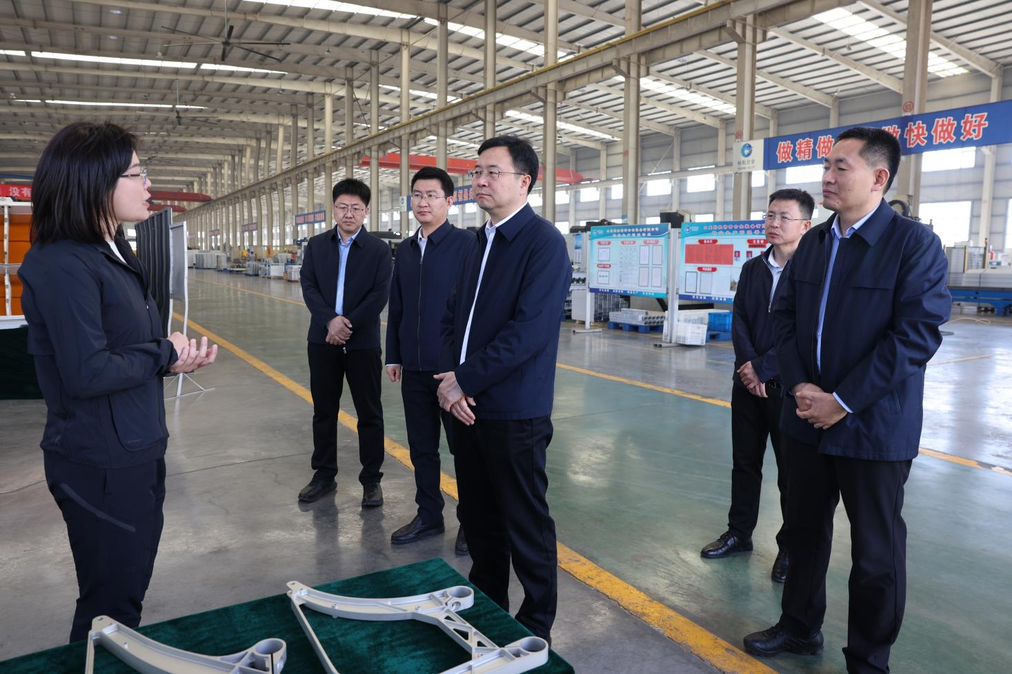 鄒平市委副書記、代市長孫東平來山東三星集團(tuán)調(diào)研